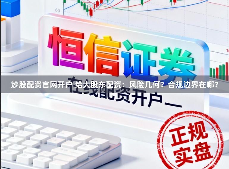 炒股配资官网开户 给大股东配资：风险几何？合规边界在哪？