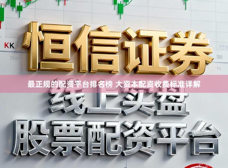 最正规的配资平台排名榜 大资本配资收费标准详解