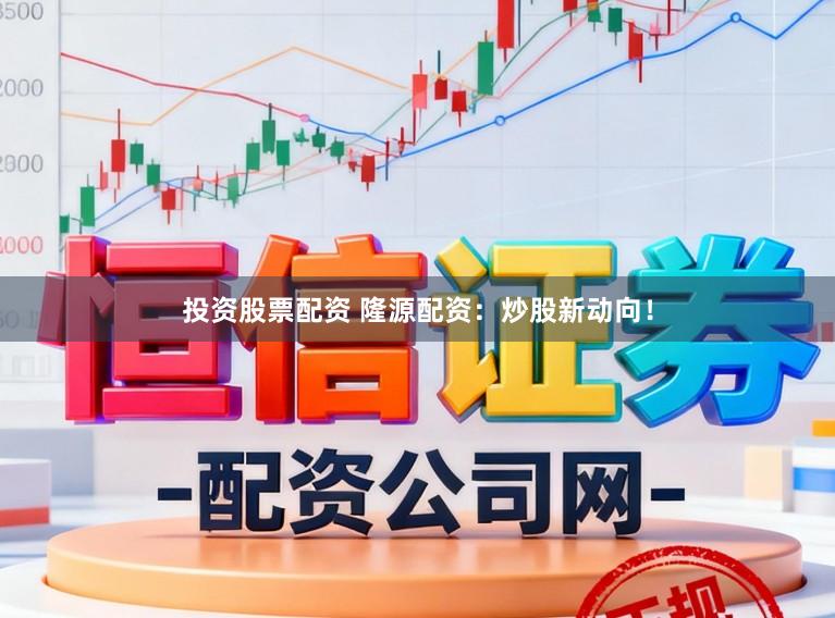 投资股票配资 隆源配资：炒股新动向！